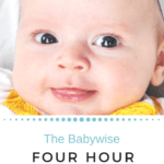 Babywise 4 Hour Schedule Pinnable image