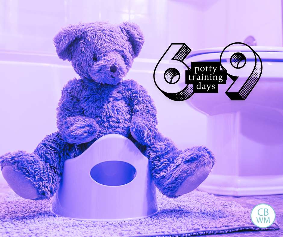 Potty training days 6-9
