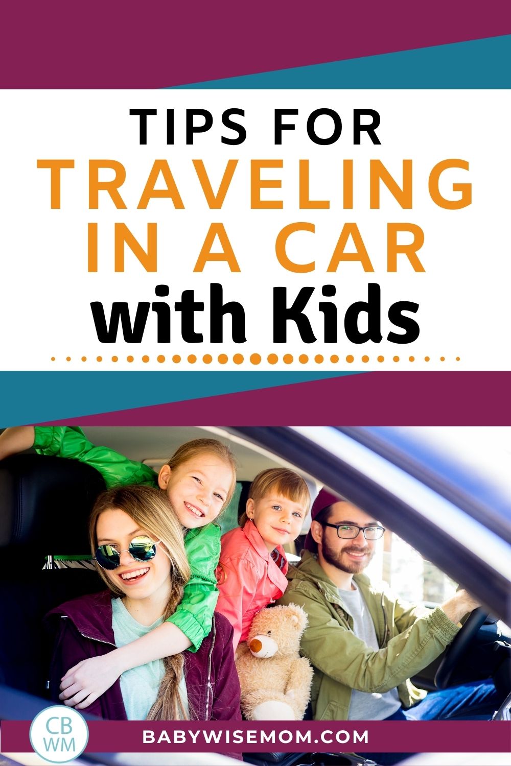 Tips for traveling in a car with kids