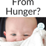 Is Baby's Night Waking from Hunger?  Or is baby just feeling hungry after waking up?