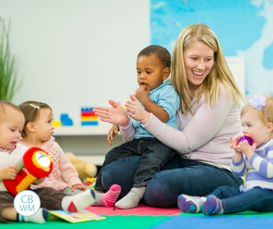Kids Playing At Daycare