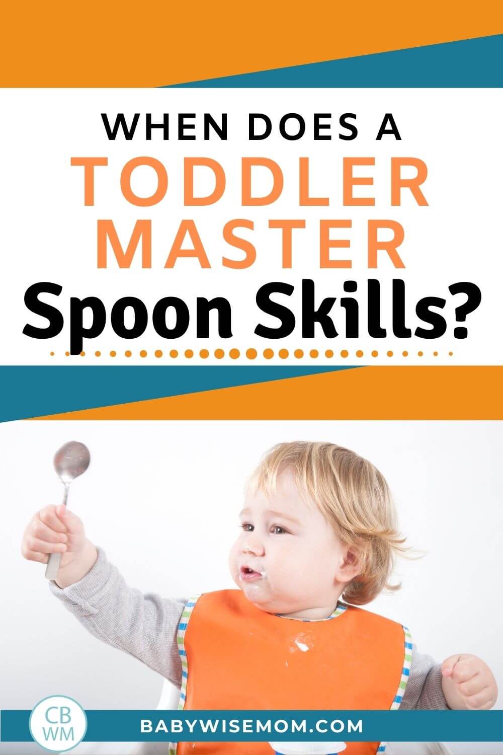 When does a toddle master spoon skills?