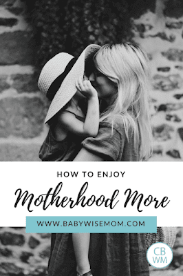 How To Enjoy Motherhood More Thoroughly. Tips for mothers and fathers to help make motherhood more enjoyable.