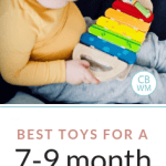 Best Toys for Baby: Ages 7-9 Months. Great toys and activities for baby ages 7-9 months old. 