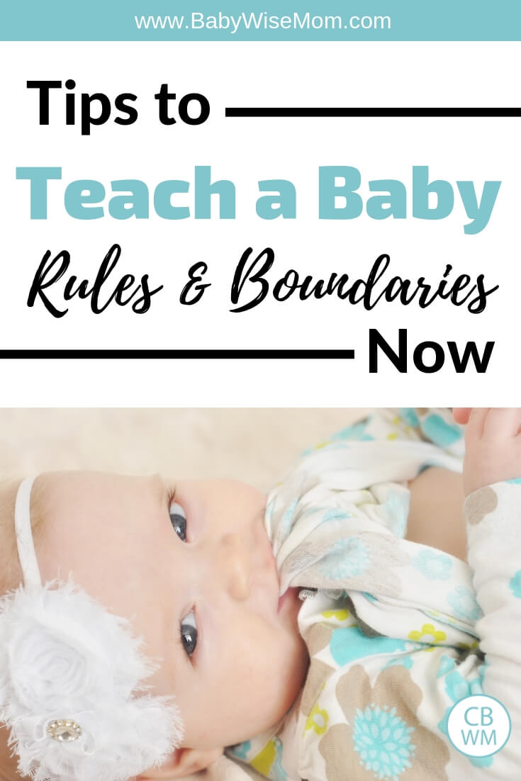 Why You Can Give Your Baby Rules and boundaries. The benefits of starting moral training early with your baby. You can correct a baby.