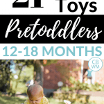 21 of the best toys for pretoddlers. Great educational and fun toys and gift ideas for your 12-18-month-old little toddler. 