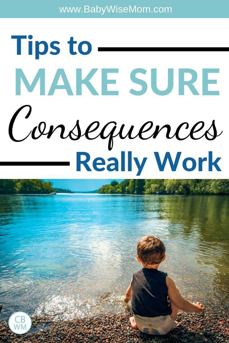 Tips to make sure consequences actually work pinnable image