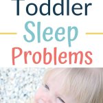 How to solve toddler sleep problems pinnable image