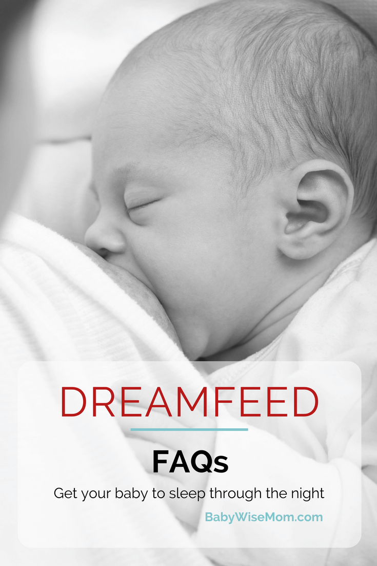 What is a dreamfeed and how can it help your baby sleep through the night. This post answers all of your questions about a dreamfeed.