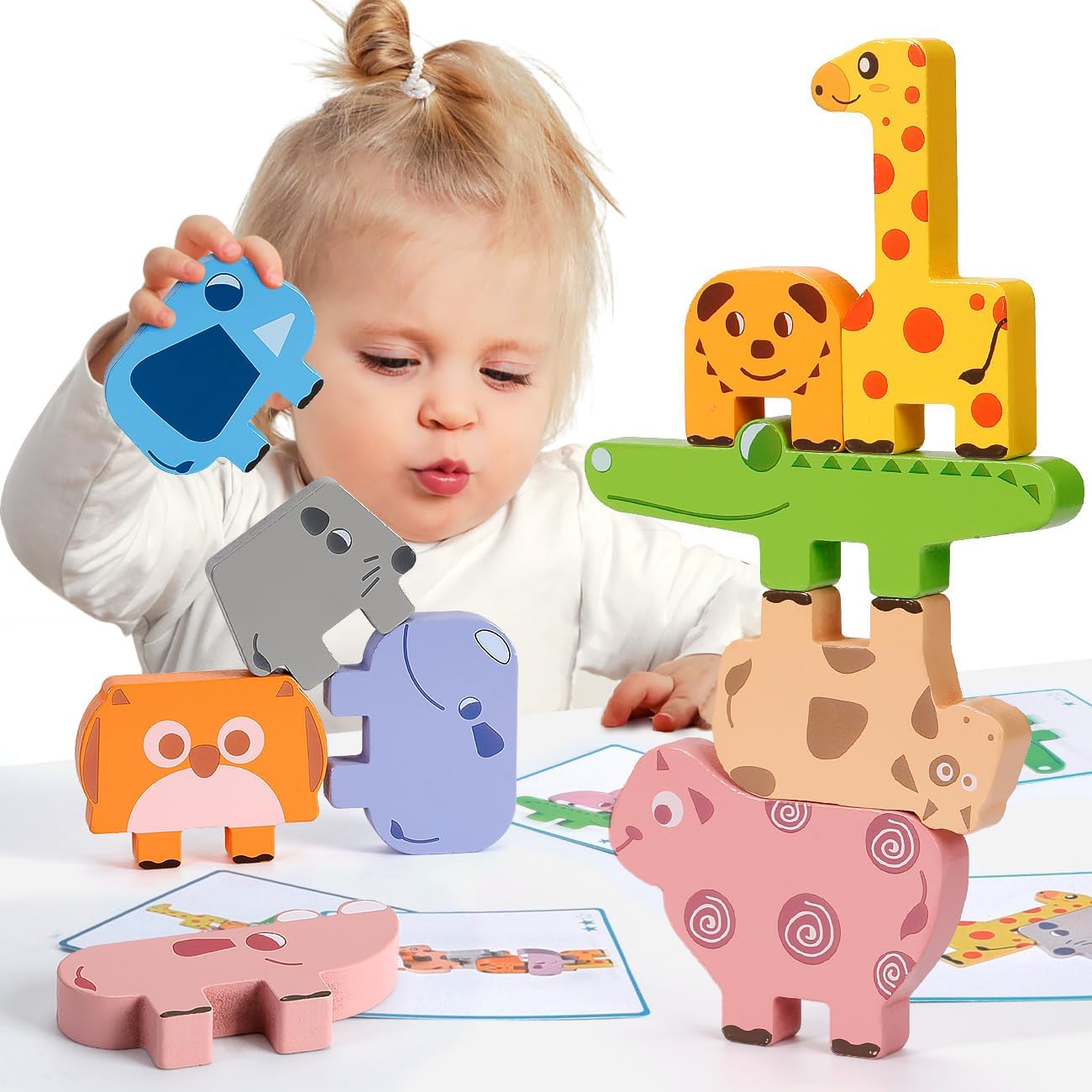 Montessori Wooden Block set