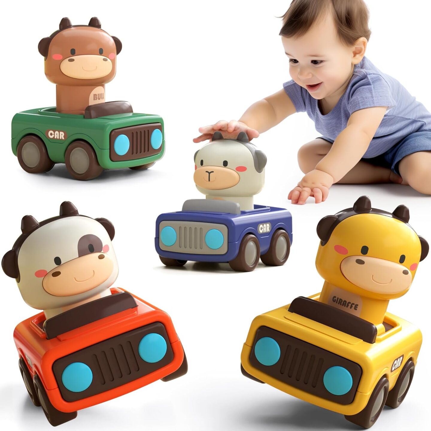 Press and go cars