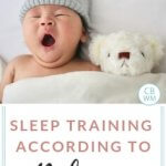 Sleep training according to Babywise. What it means to sleep train with the Babywise method.