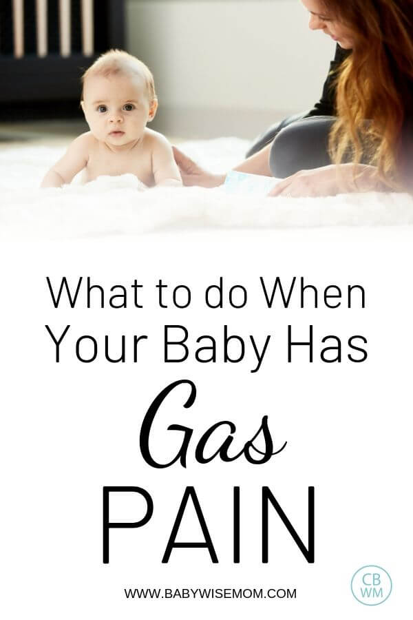 What to do when your baby has gas pain Pinnable Image