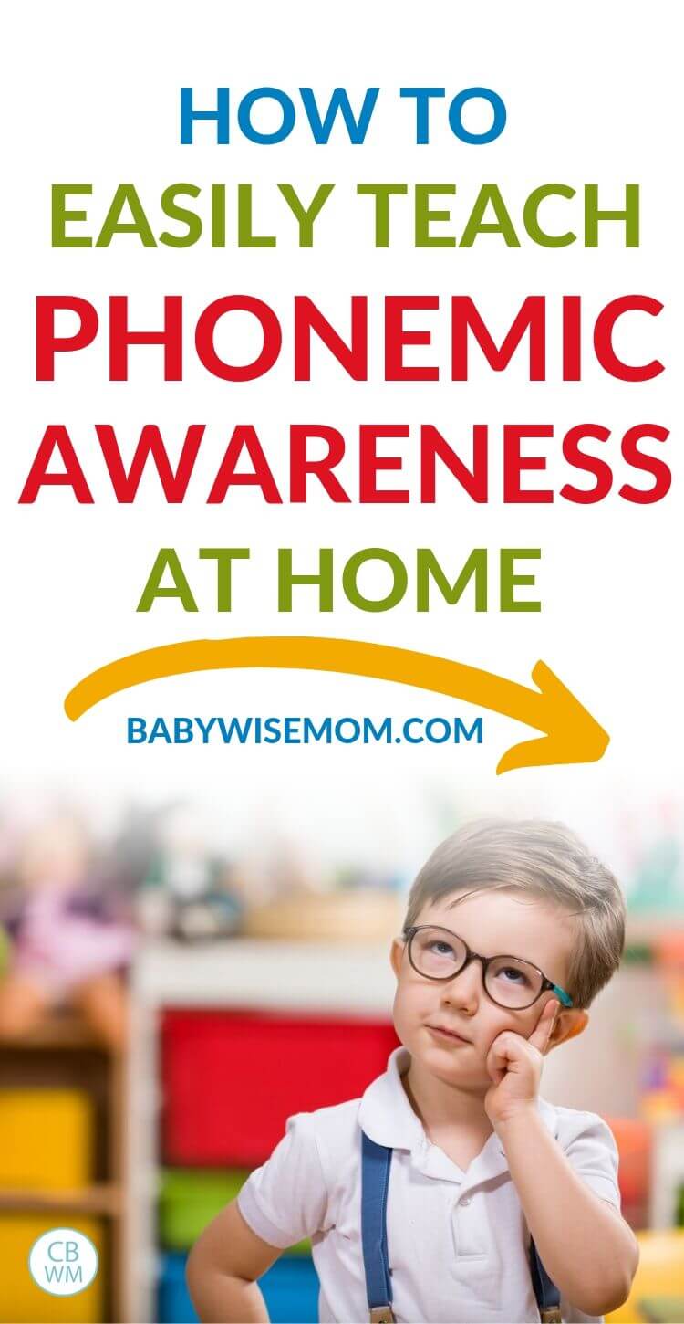 Phonemic Awareness at Home Pinnable Image