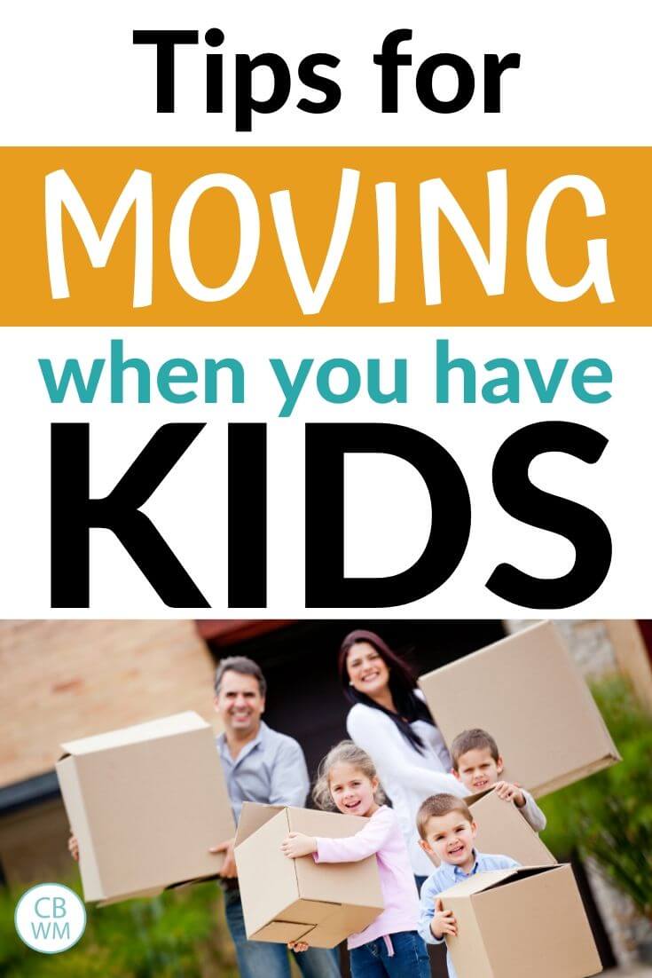 Moving with kids Pinnable Image