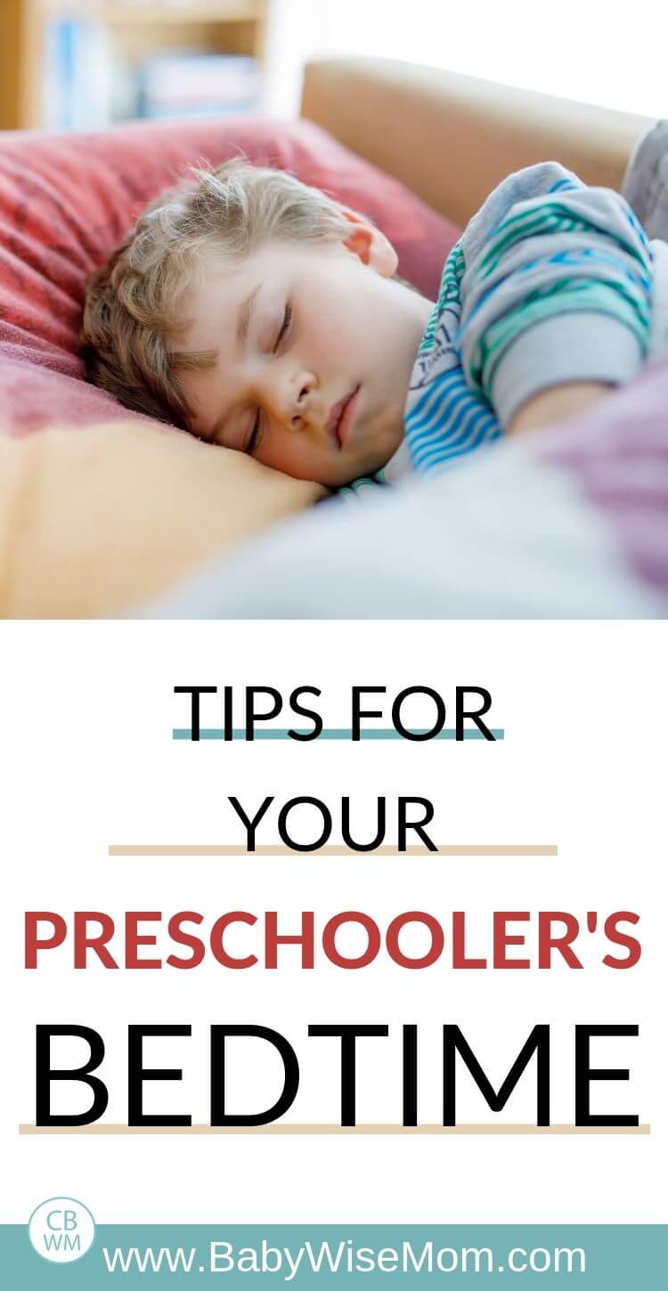 Tips for your preschooler's bedtime Pinnable Image