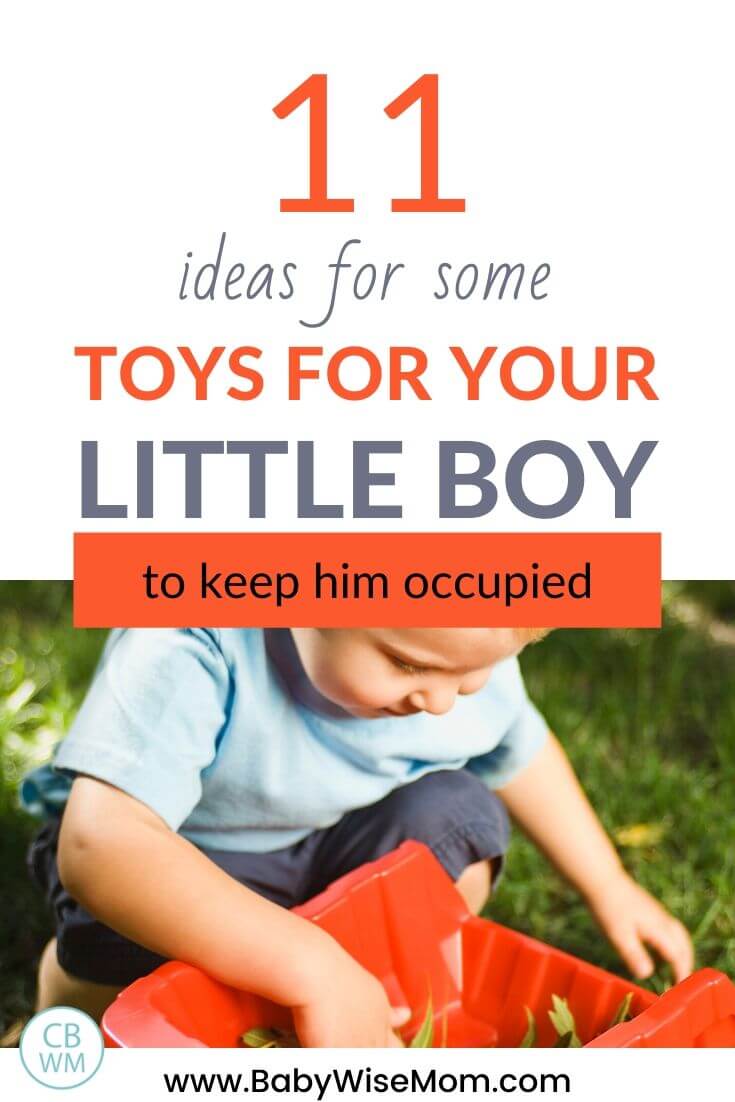 Toys for little boy pinnable image