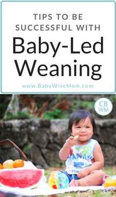 Tips to Be Successful With Baby-Led Weaning. Four moms share how to do Baby-Led Weaning and what foods to introduce first.