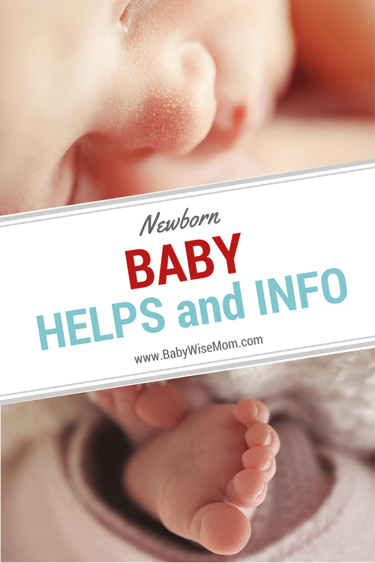 Newborn baby help and information