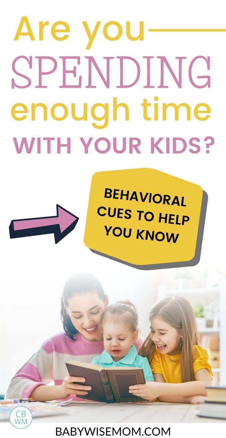 Time with kids--behavioral cues to help you know pinnable image