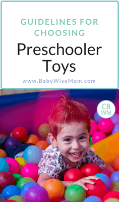 Guidelines for Choosing Preschool Toys. What to consider when deciding what toys to get for your preschooler. 