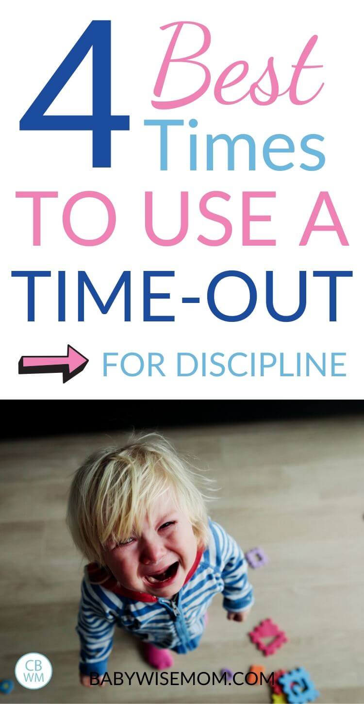 Best times for a time out for discipline pinnable image