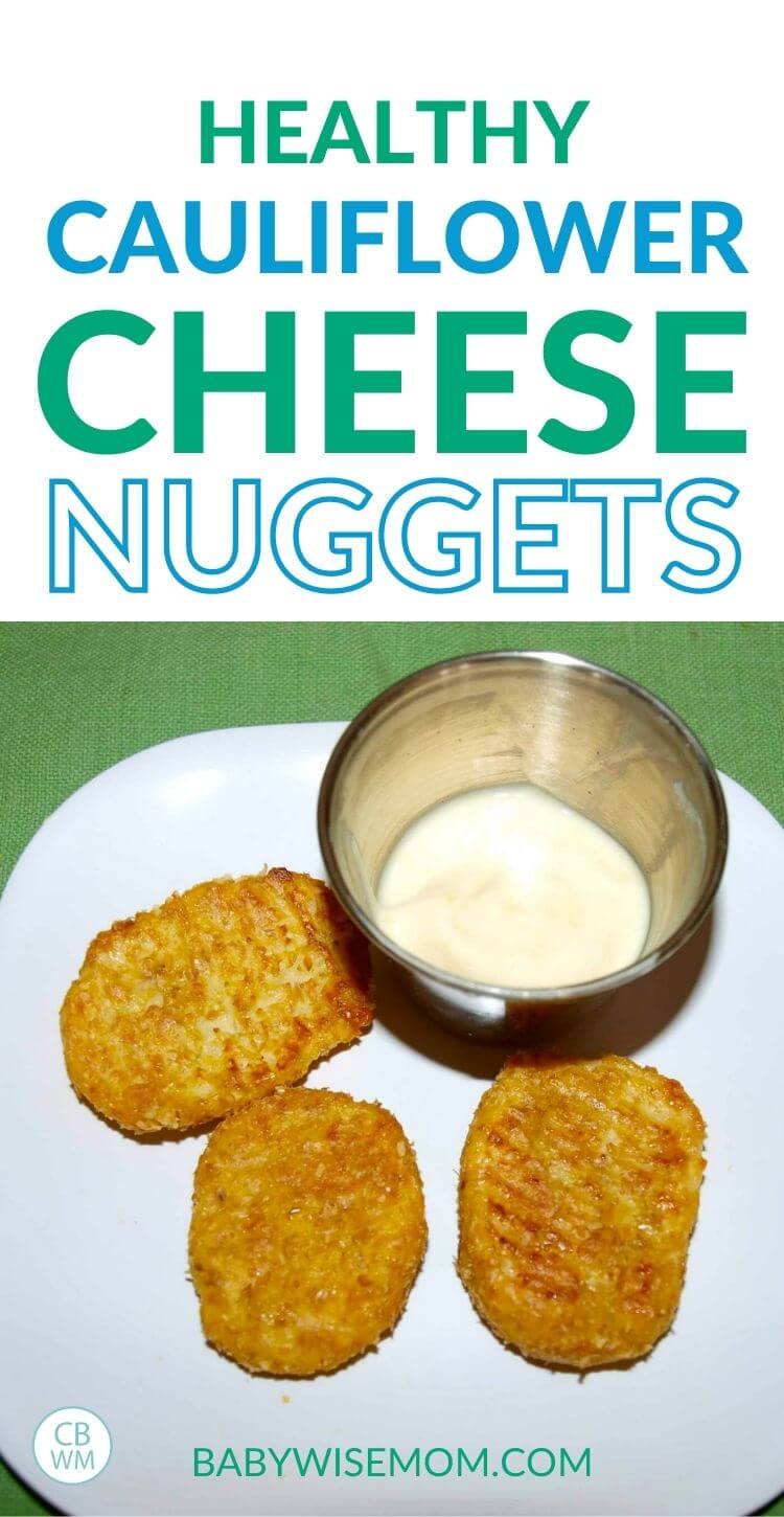 Cauliflower cheese nugget recipe