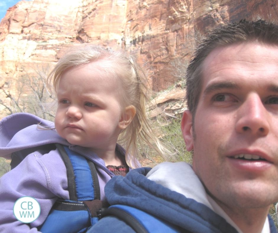 McKenna and Nate in Zion National Park