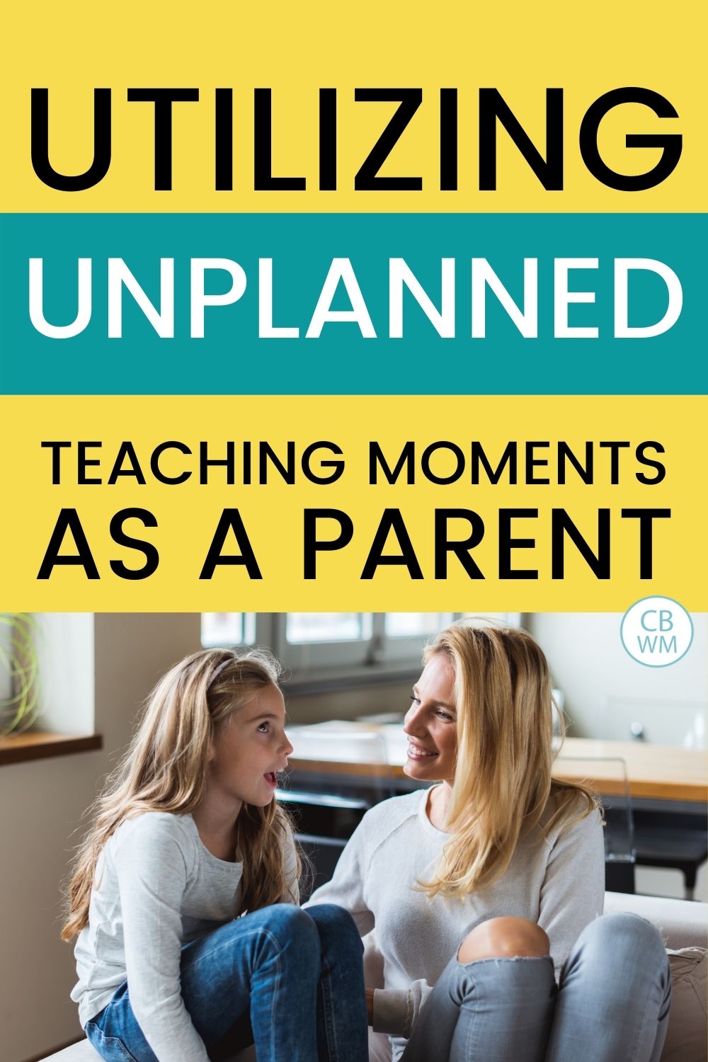 Utilizing unplanned teaching moments