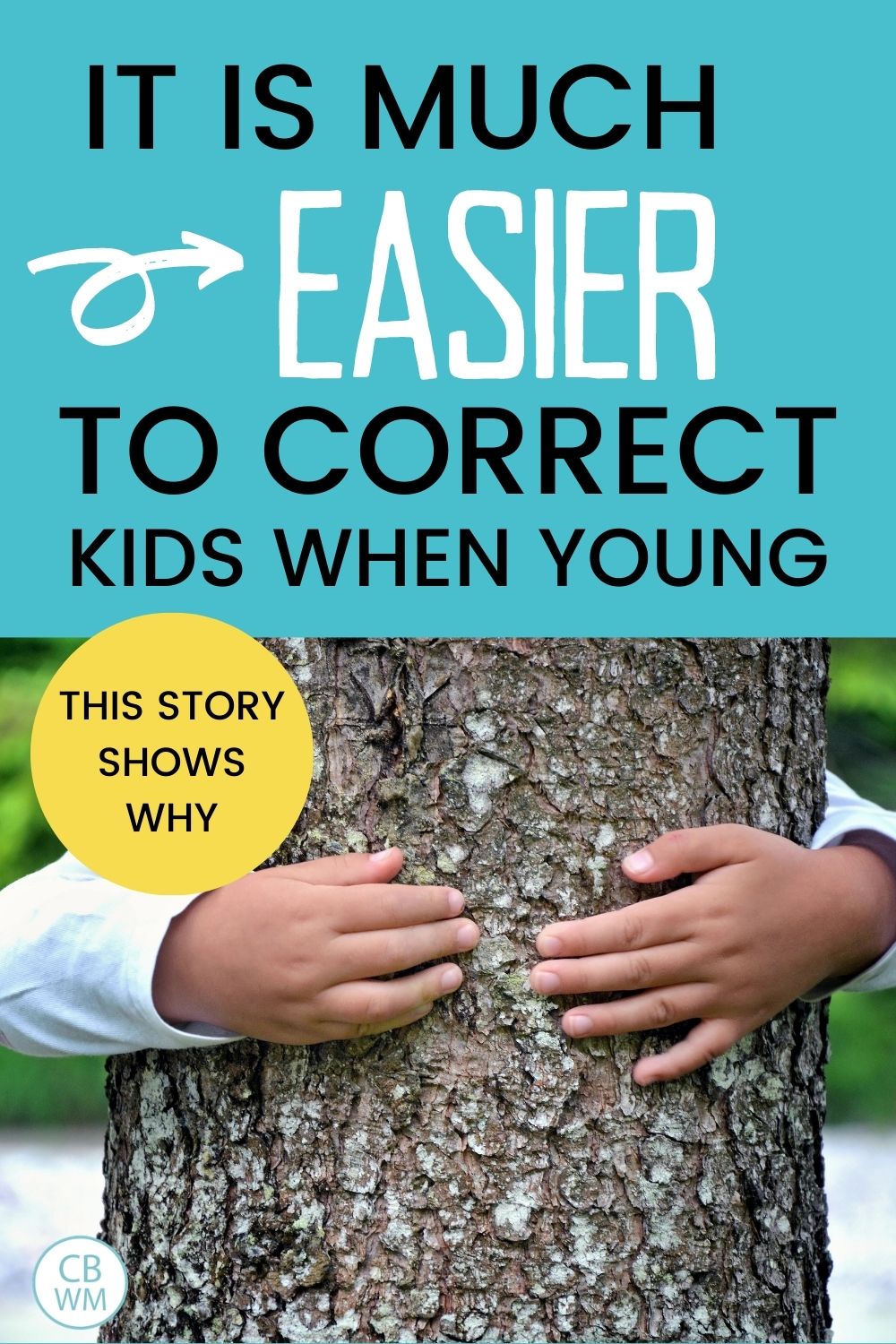 Correct when young