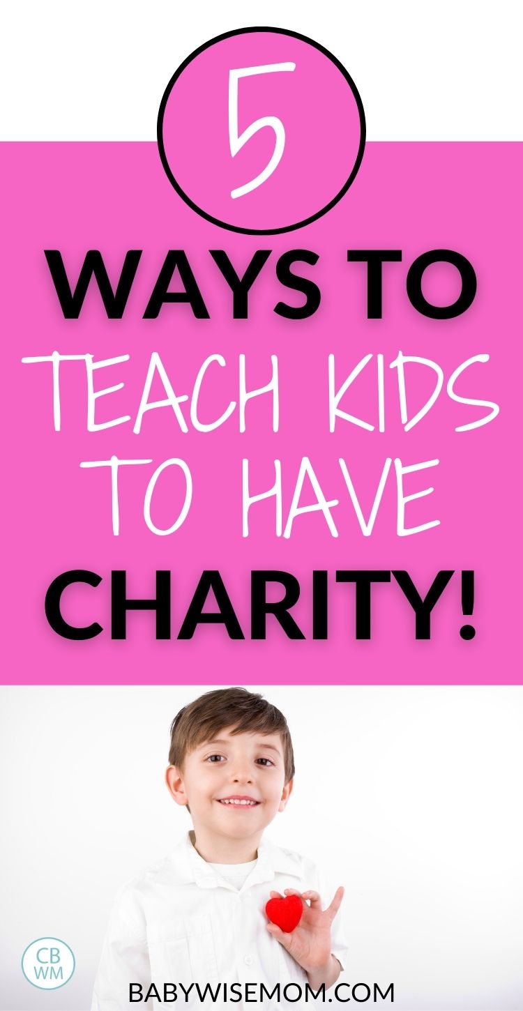 5 ways to teach kids to have charity