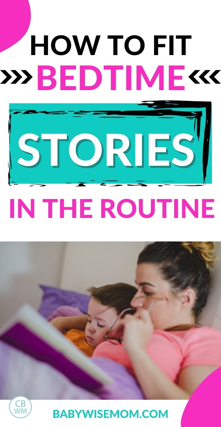 Bedtime stories in routine