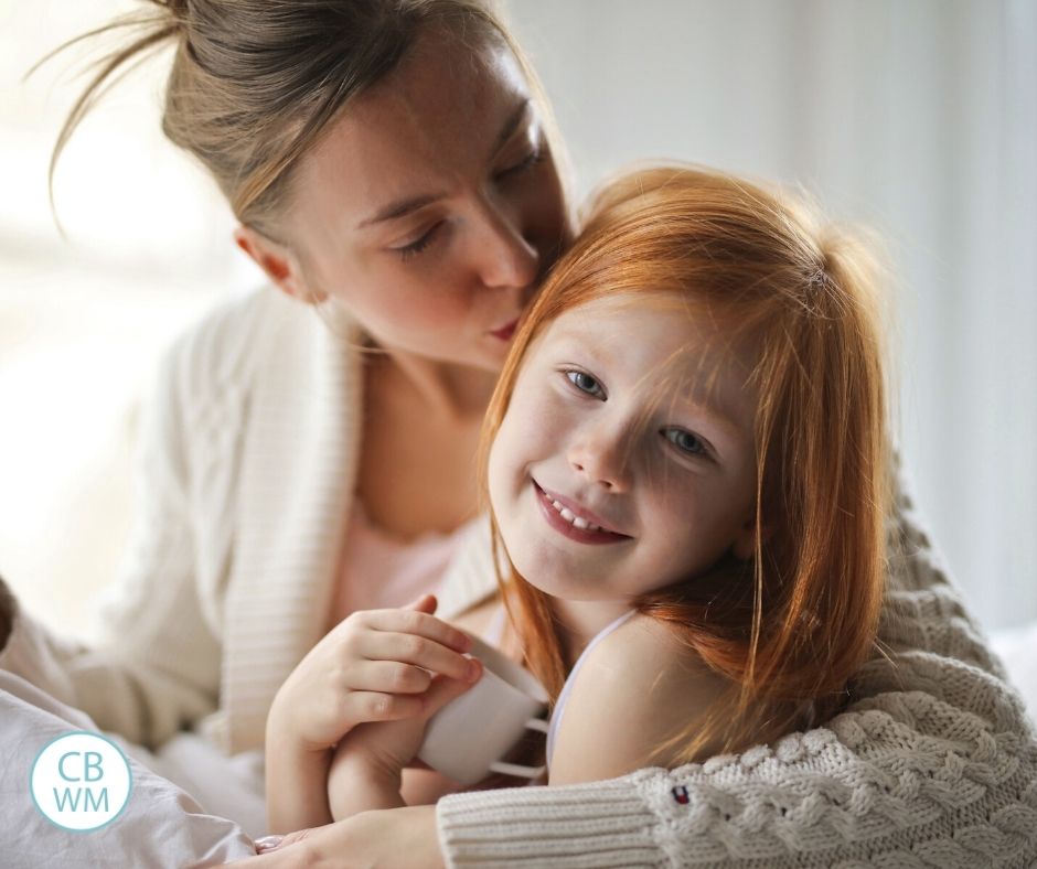 mom and daughter