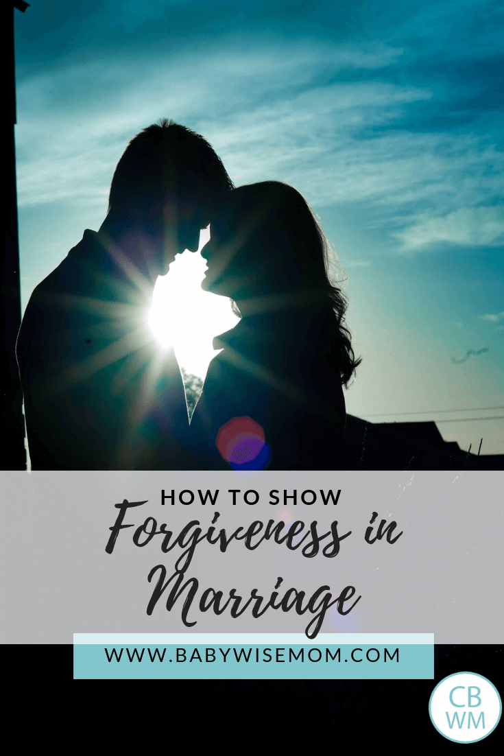 How to show forgiveness in marriage. In your marriage, it is important to forgive and also to seek forgiveness from your spouse. Forgive and forget. 