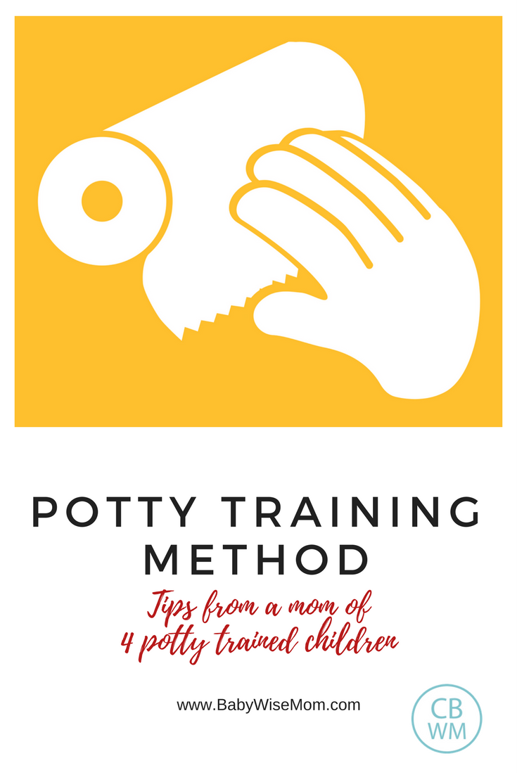 Potty Training Method: Potty Training Tips from a mom of 4 potty trained children