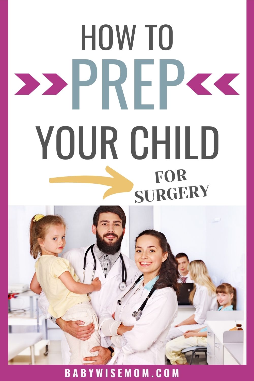 How to prep your child for surgery