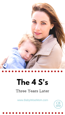 The 4 S's (three years later) | sleep training | #sleeptraining