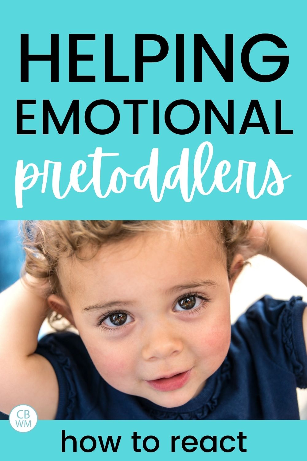 Emotional pretoddlers pinnable image