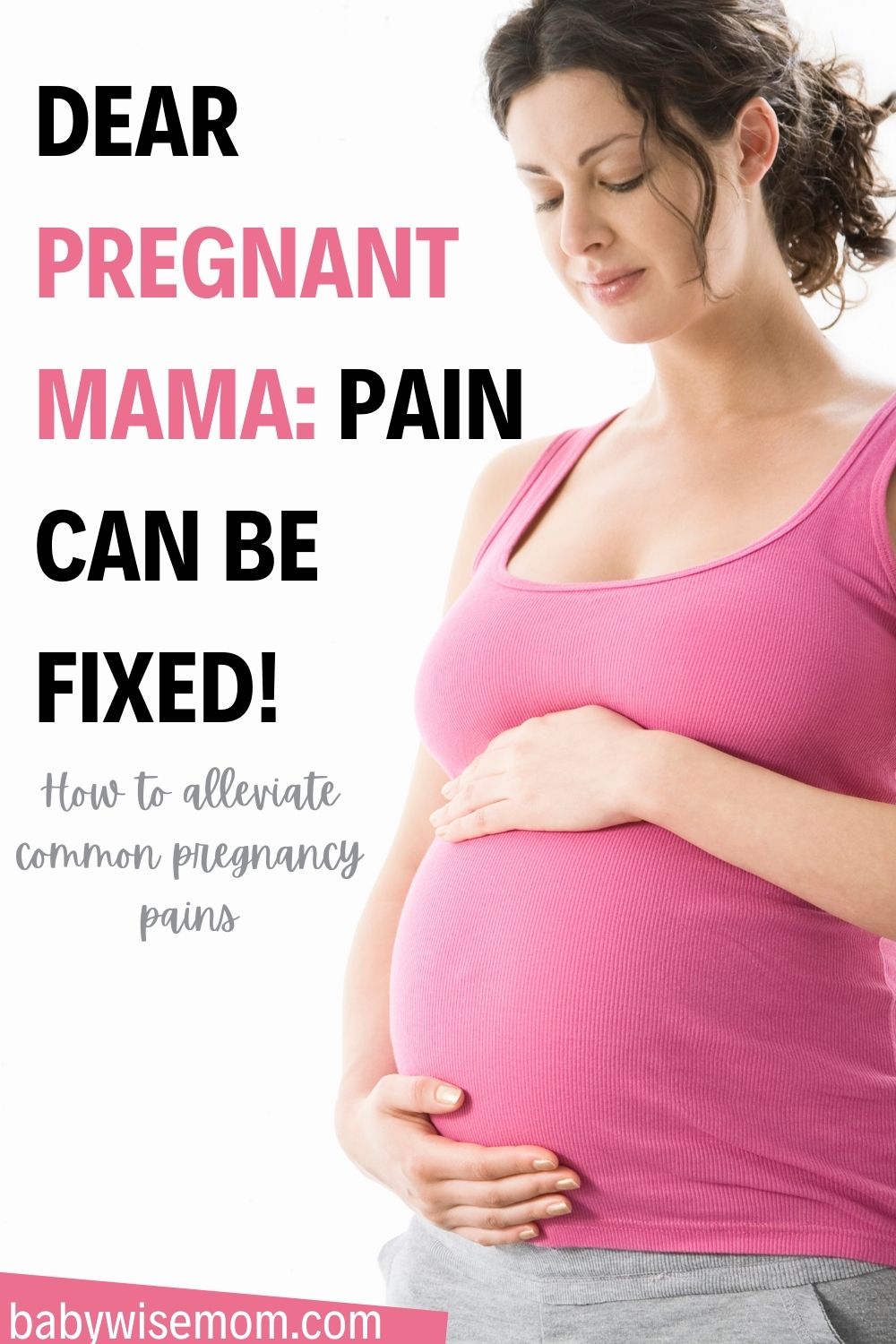 Pregnancy pain relief