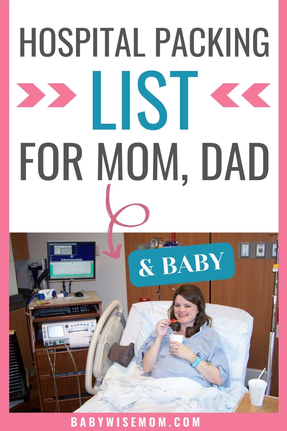 What to Pack in the Hospital Bag for Mom, Dad, & Baby