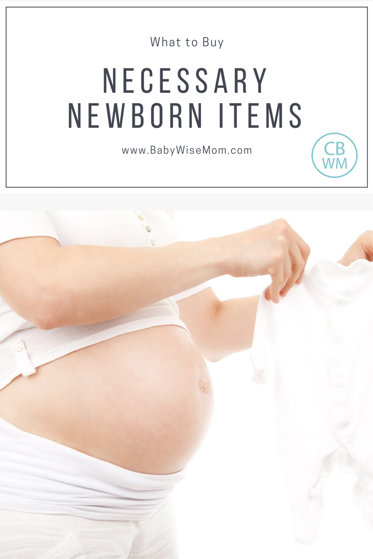 Necessary Newborn Items. What baby layette items are actually necessary and what are just nice to have. Know which items to put on your baby registry. 