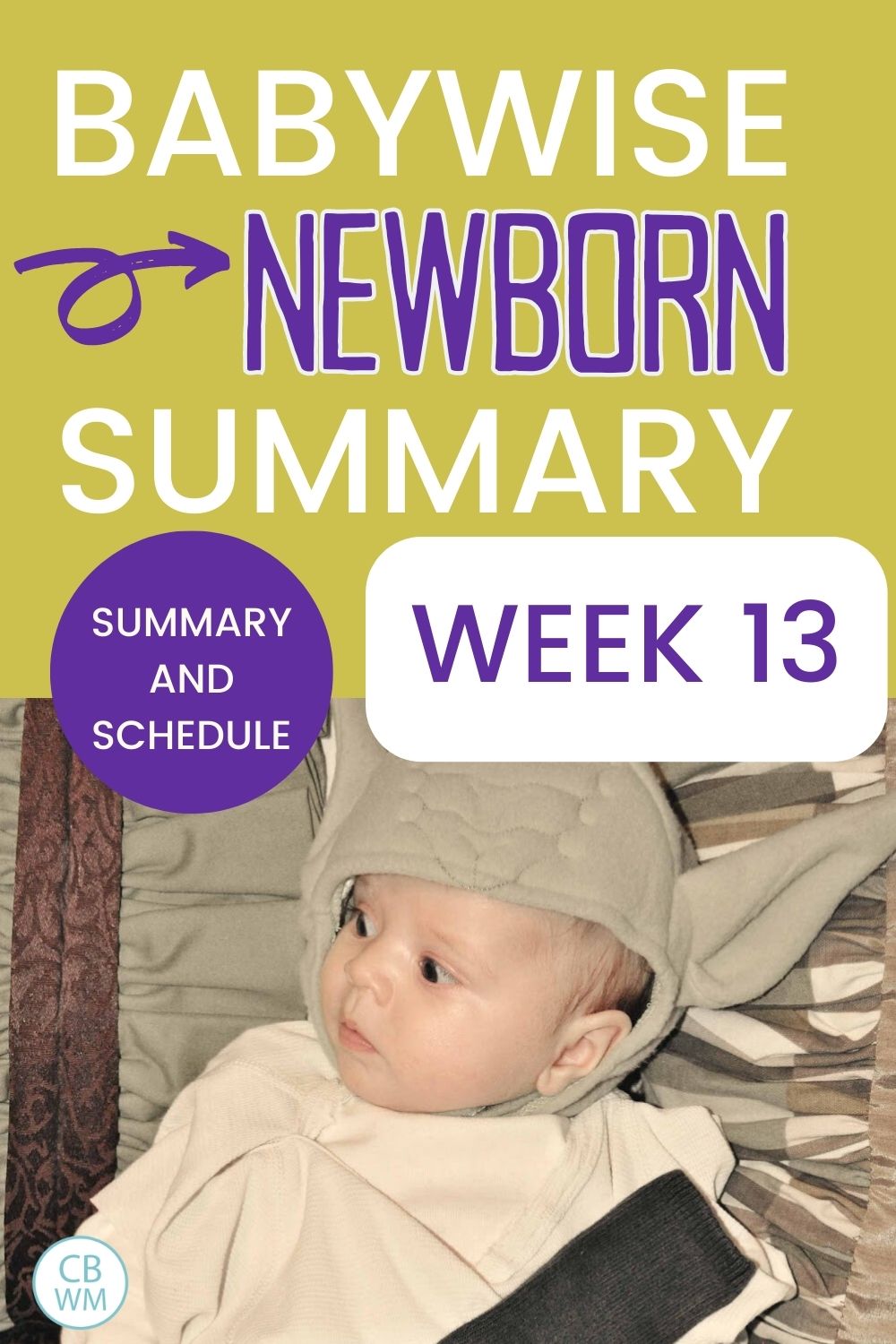 Brinley newborn summary week 13 pinnable image