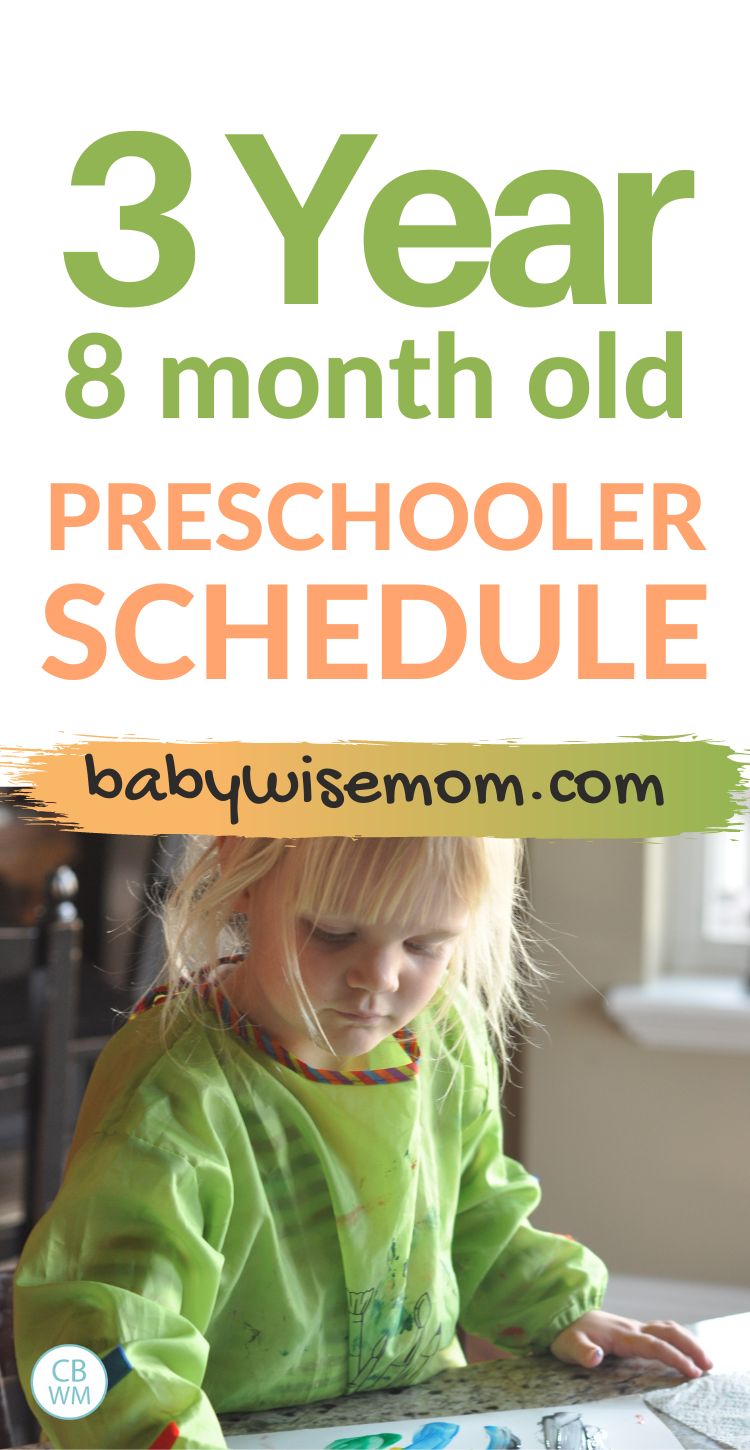 3 year 8 month old schedule pinnable image