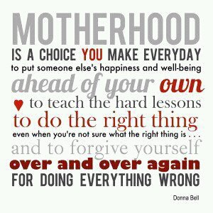 Motherhood quote