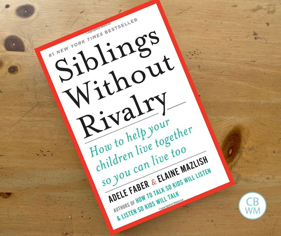 Siblings without rivalry book