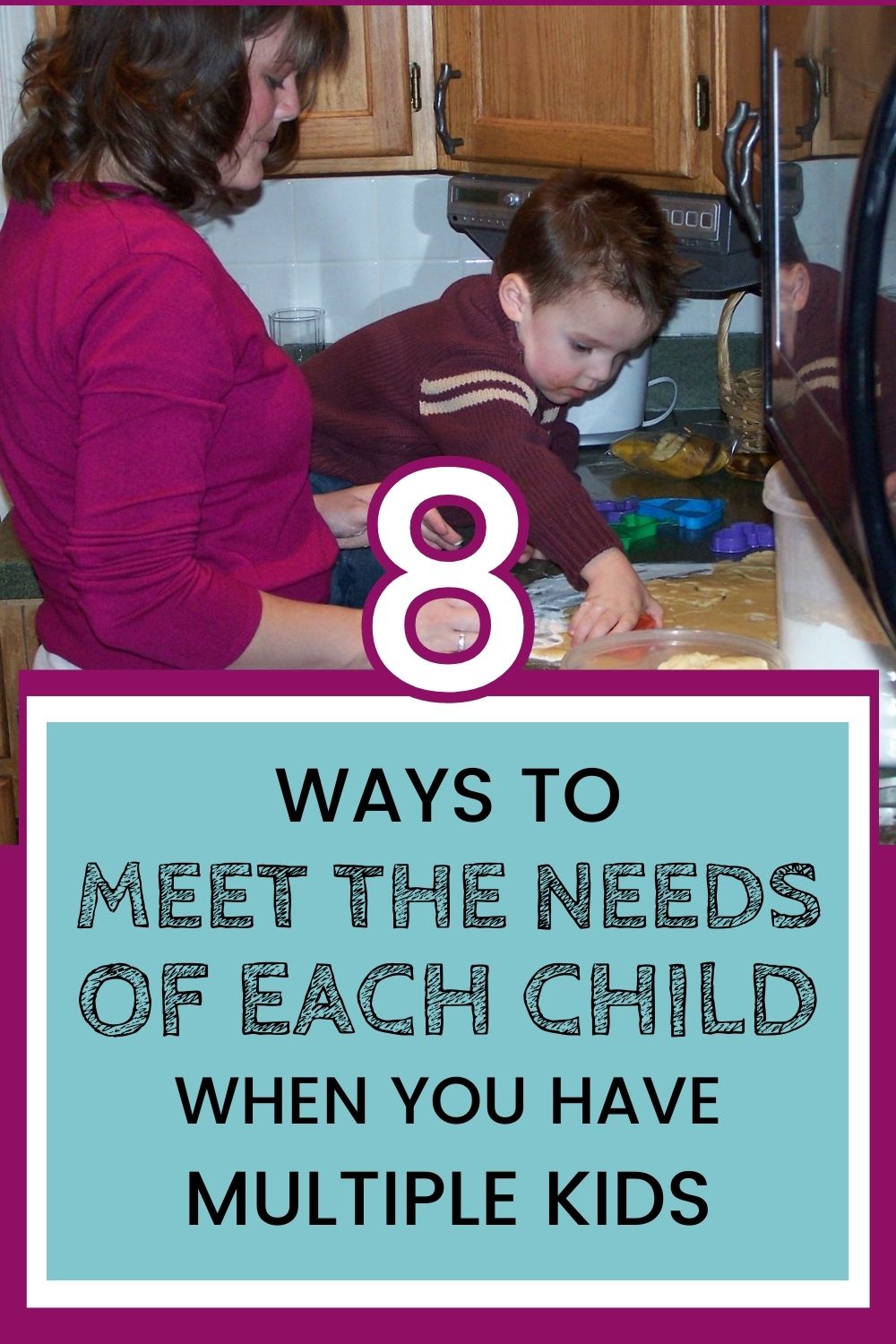 8 ways to meet the needs of each child pinnable image