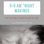 How to stop night wakings | baby sleep | sleep through the night