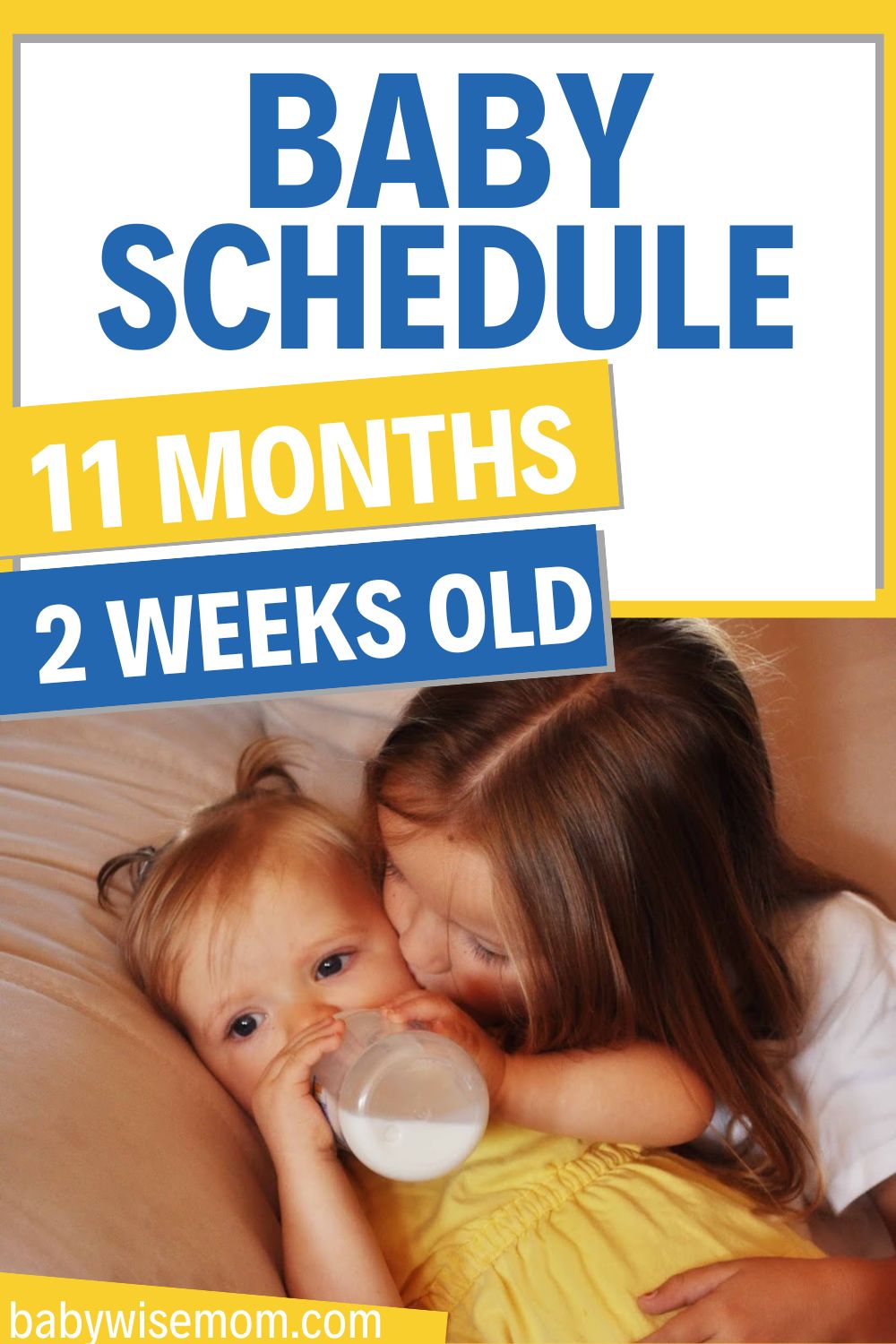 11 months 2 weeks old Baby Schedule