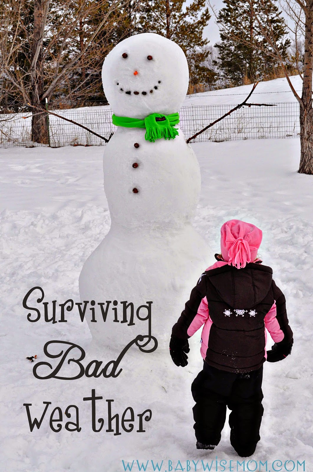 Surviving Bad Weather {With Kids} | Snow days | indoor activities with kids | winter activities Surviving Bad Weather {With Kids} | Snow days | indoor activities with kids | winter activities
