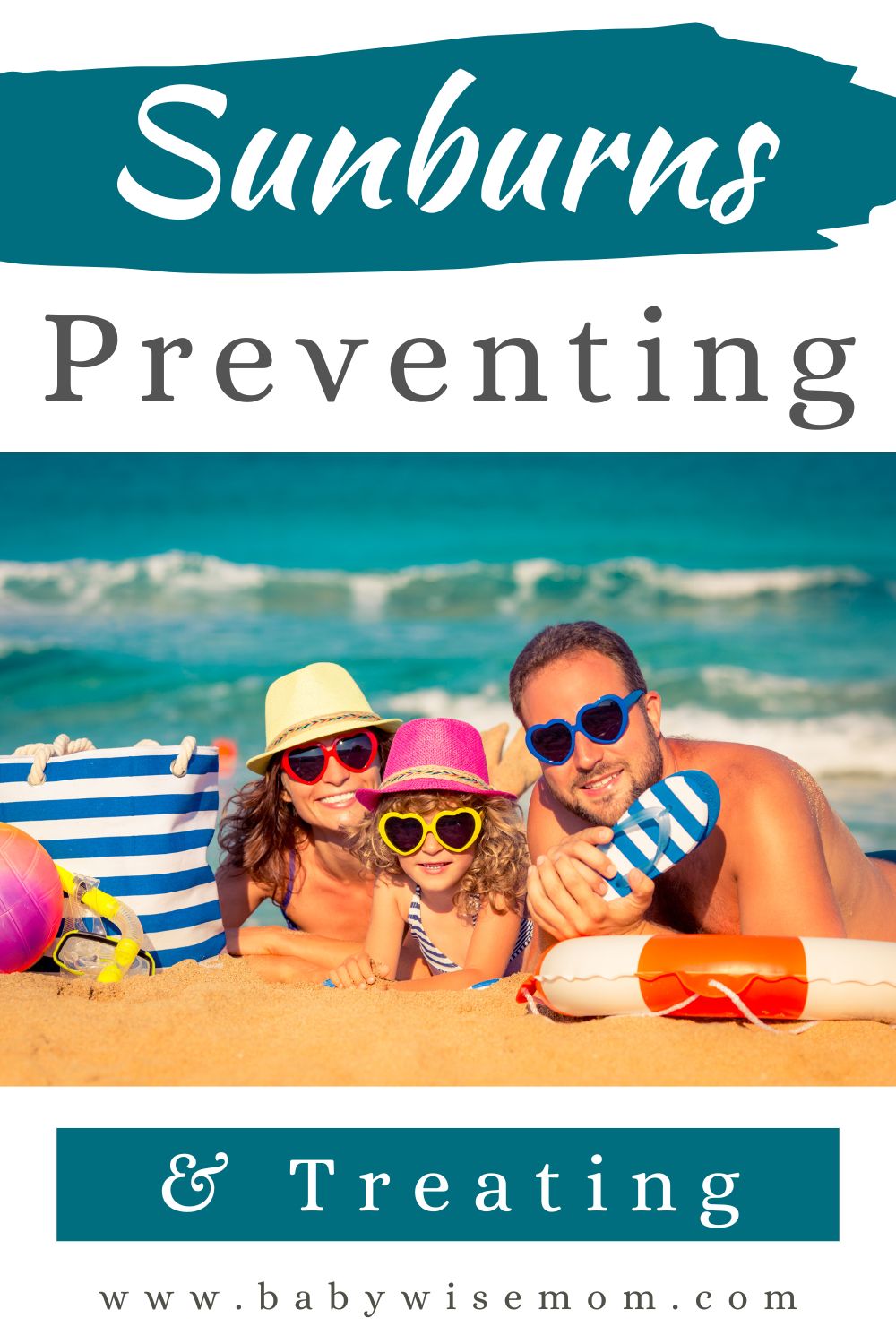 Preventing and treating sunburns pinnable image